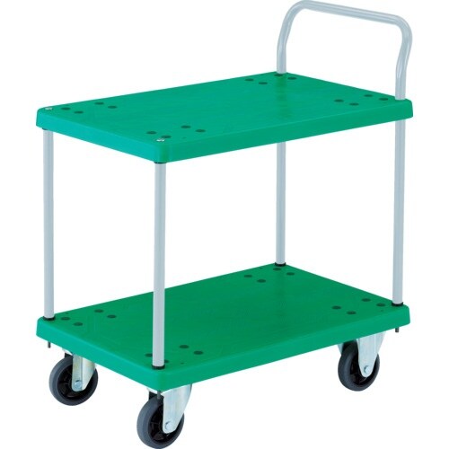 TRUSCO 樹脂台車 グランカート 2段片袖 8