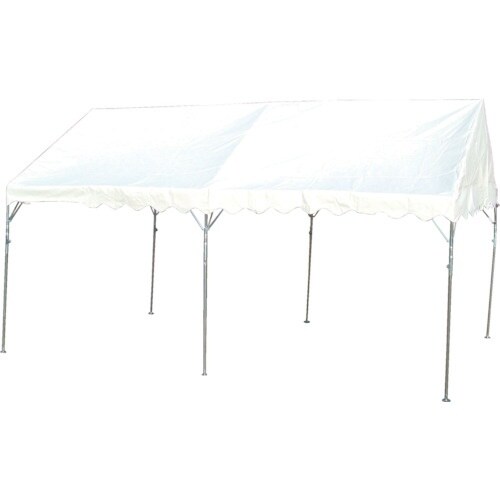 旭 集会用テント 2間X3間 鉄骨組立方式 白