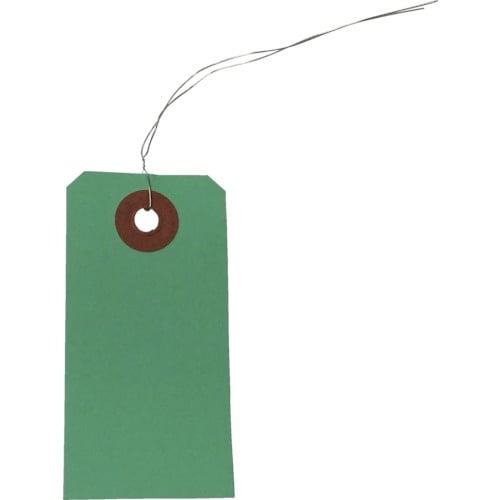 ユタカメイク 荷札 針金付き豆荷札 2000枚 グ