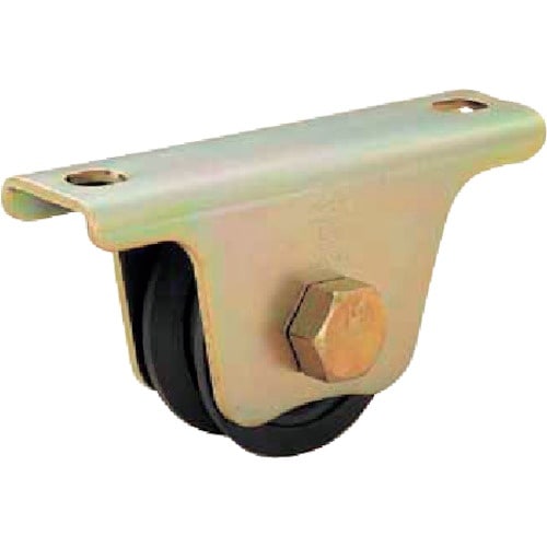 ヤボシ フジキング重量戸車 V型 120mm 枠付