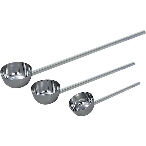 EBM ステンレス 一体型角柄ひしゃく 15cm(