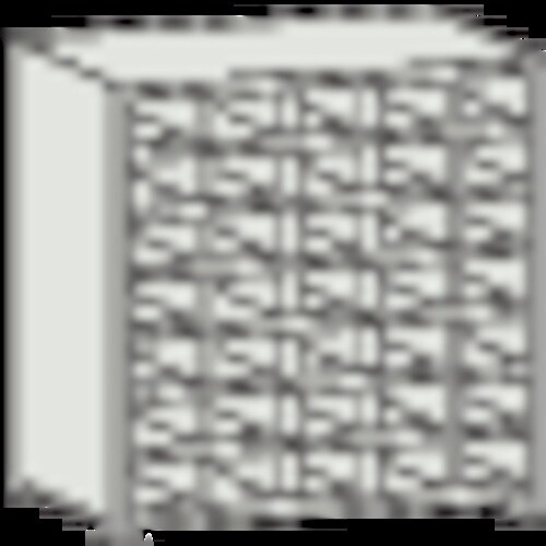 TRUSCO スチール製区分棚 KB型 コボレ止め