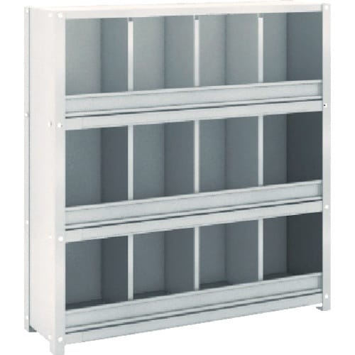 TRUSCO スチール製区分棚 KC−M型 前当り