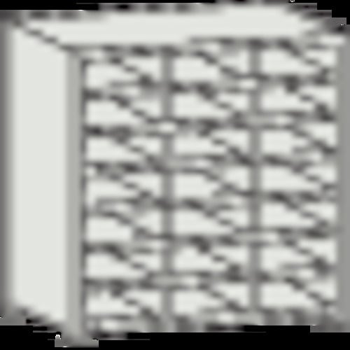 TRUSCO スチール製区分棚 KB型 コボレ止め