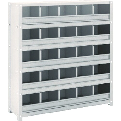 TRUSCO スチール製区分棚 KC−M型 前当り