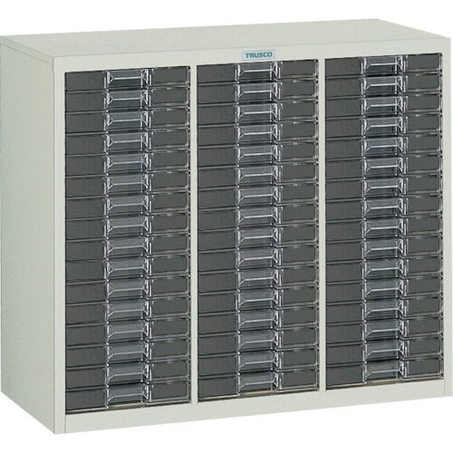 TRUSCO カタログケース 浅型3列16段 82