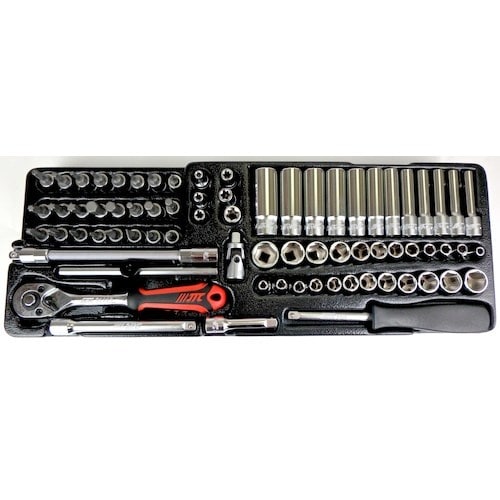 JTC 6.3mm 73PCSソケットコンビネーシ