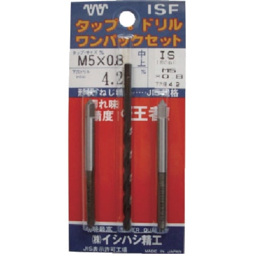 ISF パック入 ハンド中・上タップ&ドリルワンパ