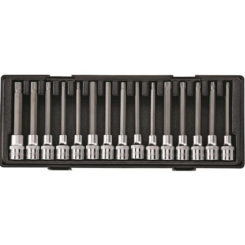 JTC 12.7mm 15PCSディープソケットビ