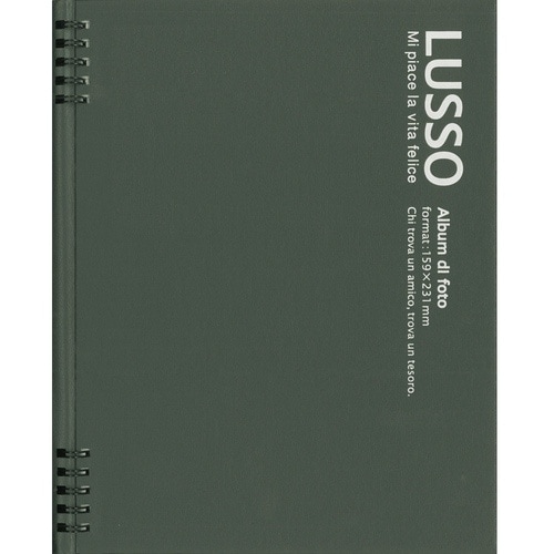 ナカバヤシ Wリングかけるーの台紙アルバムKG2/