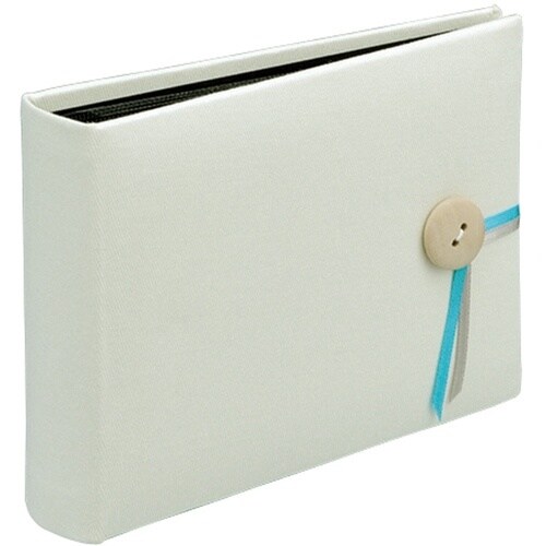 ナカバヤシ 雑貨ポケットアルバムL−40/ホワイト