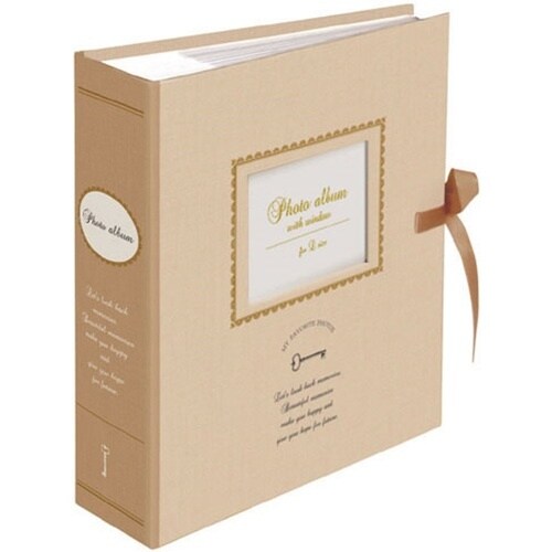 ナカバヤシ 窓付きポケットアルバム/アンティーク/