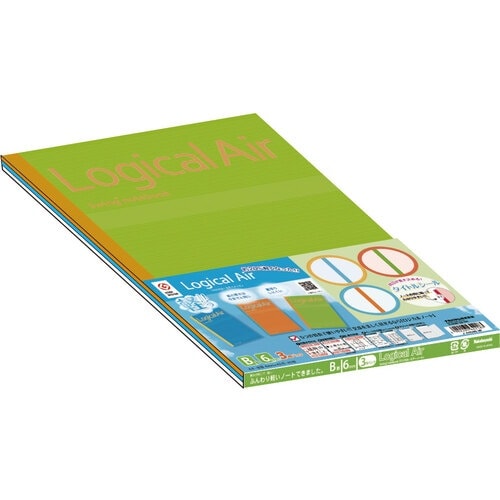 ナカバヤシ ロジカルエアーノートB罫A4 40枚