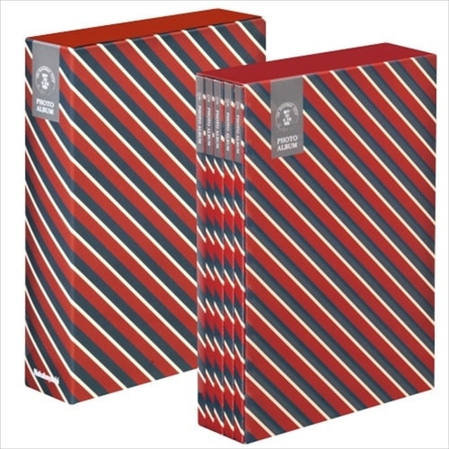 ナカバヤシ 5冊組ポケットアルバム270枚/ストラ