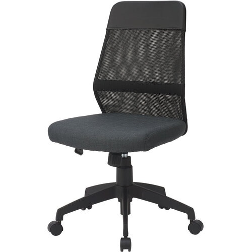 ナカバヤシ メッシュバックチェア ブラック