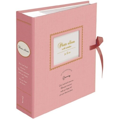 ナカバヤシ 窓付きポケットアルバム/アンティーク/