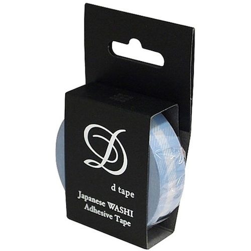 ナカバヤシ デコテープ/チェック/15mm/ライト