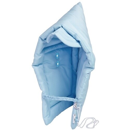 ナカバヤシ 防災ずきん 防炎加工 ブルー