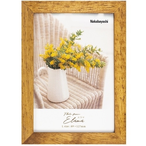 ナカバヤシ エラマ インテリアフレーム L ブラウ