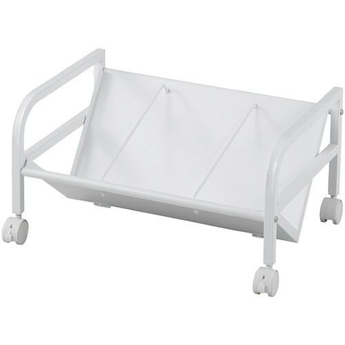 ナカバヤシ ファイルワゴン1段ホワイト