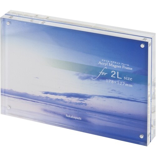 ナカバヤシ アクリルマグネットフレーム 2L