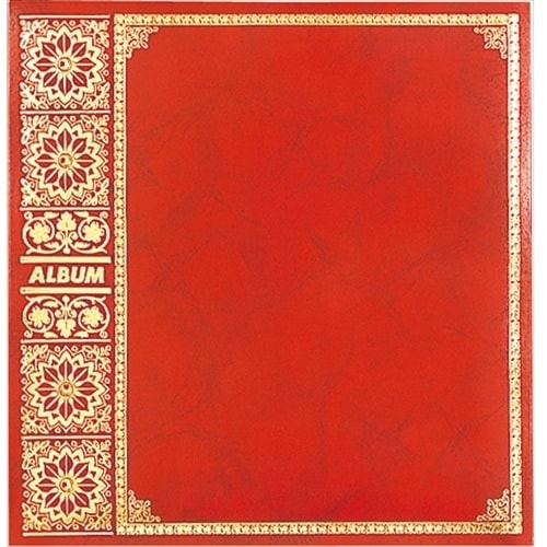 ナカバヤシ フエルアルバム Lサイズ プリンス 赤