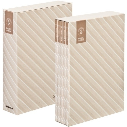 ナカバヤシ 5冊組ポケットアルバム270枚/ストラ