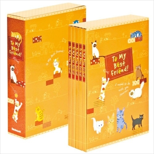 ナカバヤシ 5冊組ポケットアルバム270枚/キャッ