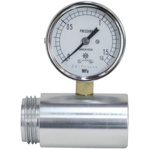 IWA アルミ製 易操作性1号用 放水圧力測定器(