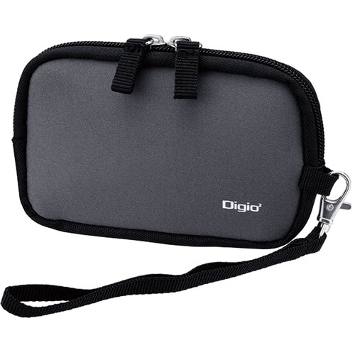 ナカバヤシ デジカメケ−ス Lサイズ グレ−