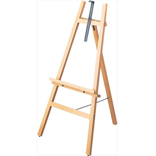 ナカバヤシ 木製イーゼル Hサイズ/ナチュラル木目