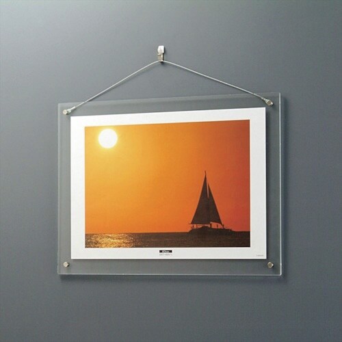 ナカバヤシ アクリルクリアフレーム/ハンギングタイ