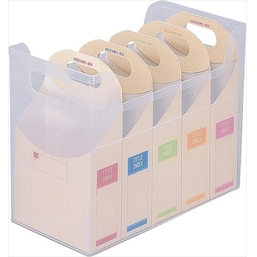 ナカバヤシ なげこみBOX CD&DVD