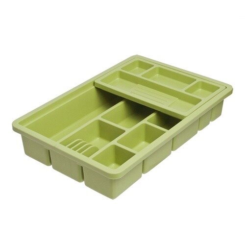 ナカバヤシ プレーンスタイル デスクトレー グリー