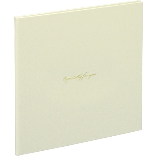 ナカバヤシ 写真台紙/スクエア/2Lサイズ/ホワイ