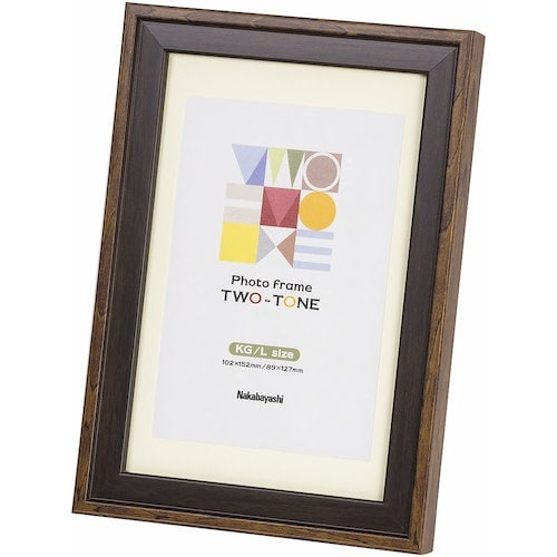ナカバヤシ ツートン フォトフレーム KG・L ダ