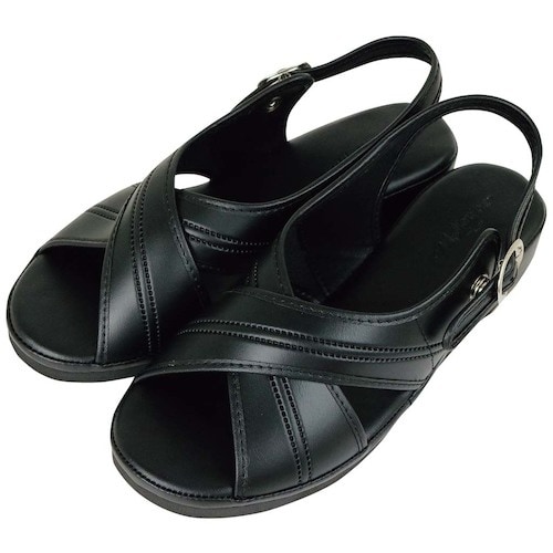 EBM オフィスサンダル TZL−12 ブラック