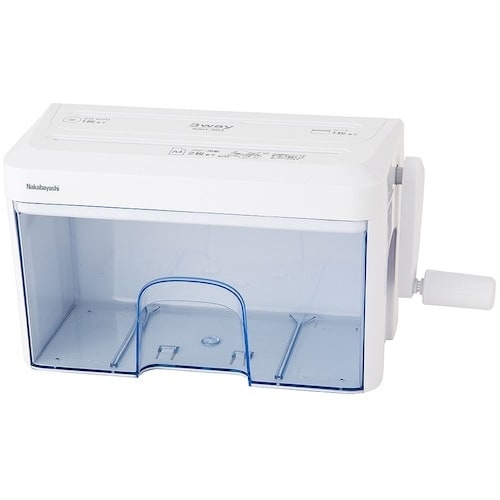ナカバヤシ 3ウェイハンドシュレッダ303/ホワイ
