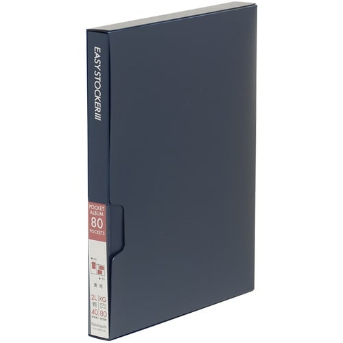 ナカバヤシ イージーストッカー3/KG判2段80枚