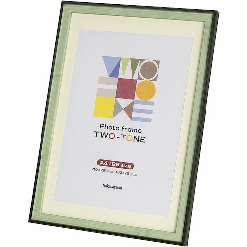 ナカバヤシ ツートン フォトフレーム A4・B5