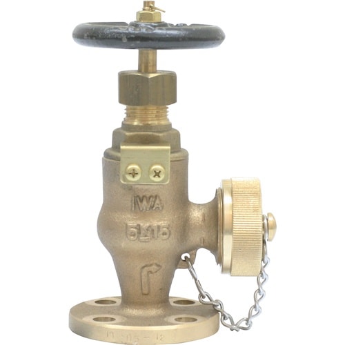 IWA 船舶用 黄銅製 ホースアングルバルブ(JI