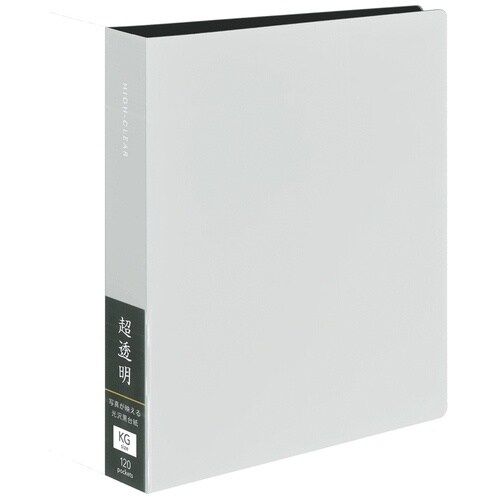 ナカバヤシ 黒台紙超透明ポケットアルバム KG12