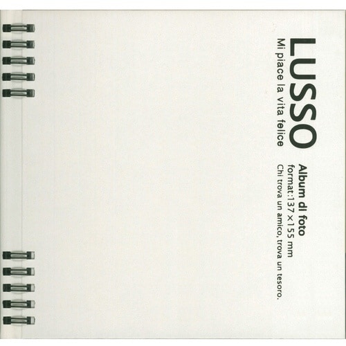 ナカバヤシ Wリングかけるーの台紙アルバムL1/ル