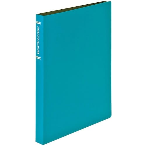 ナカバヤシ 超透明ポケットアルバム/L−80P/ブ