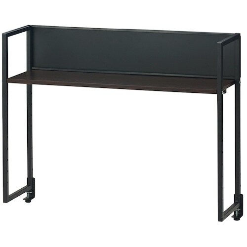 ナカバヤシ 机上ラック W1000用/ダーク木目