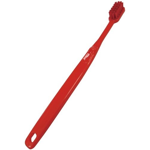 EBM HP 歯ブラシ型ブラシ(5本入)レッド 5