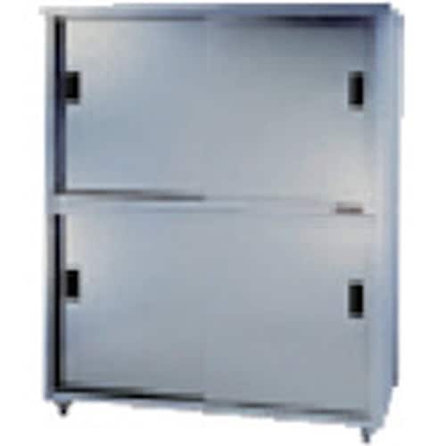 アズマ 上下二段式ステンレス保管庫 1800×60