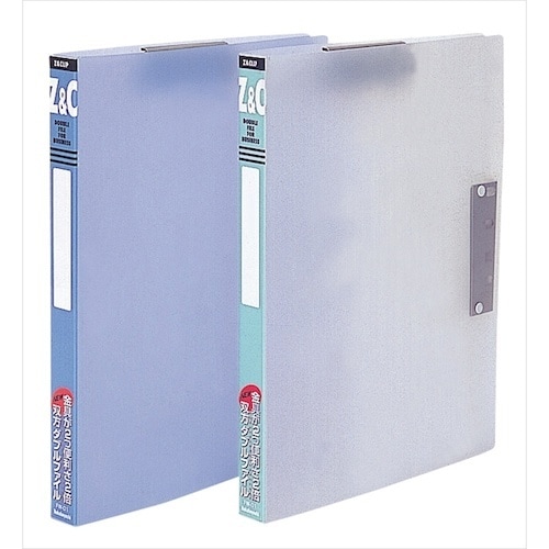 ナカバヤシ 天才君ファイルA4 PP クリアブルー