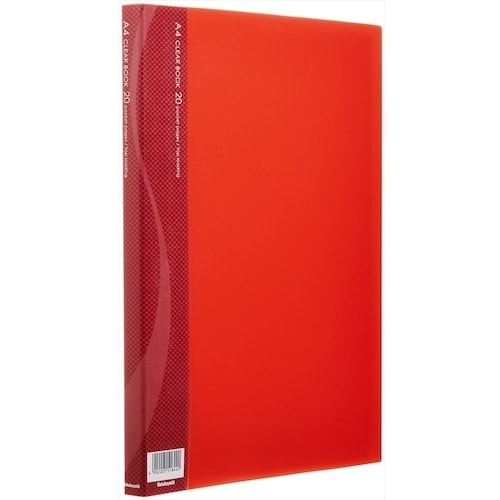 ナカバヤシ クリアブック/ベーシックカラーA4判2