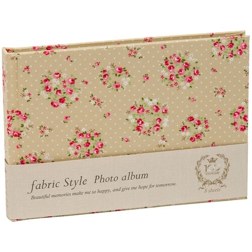 ナカバヤシ 100年台紙アルバム B6 ラブリーフ